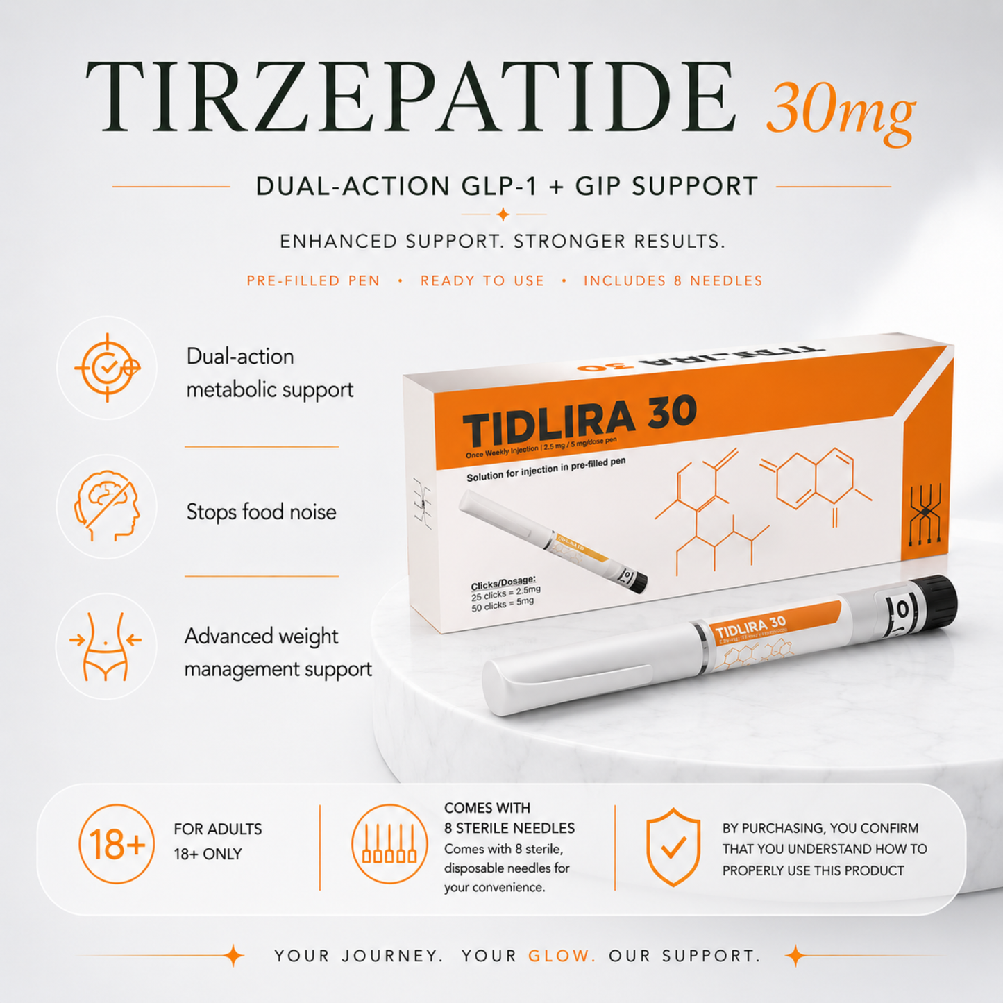 Tirzepatide 30mg | Pre-Filled Pen