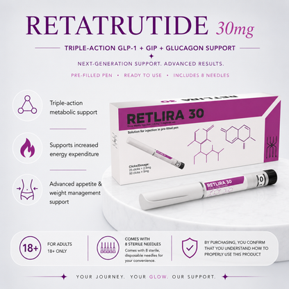Retatrutide 30mg | Pre-Filled Pen