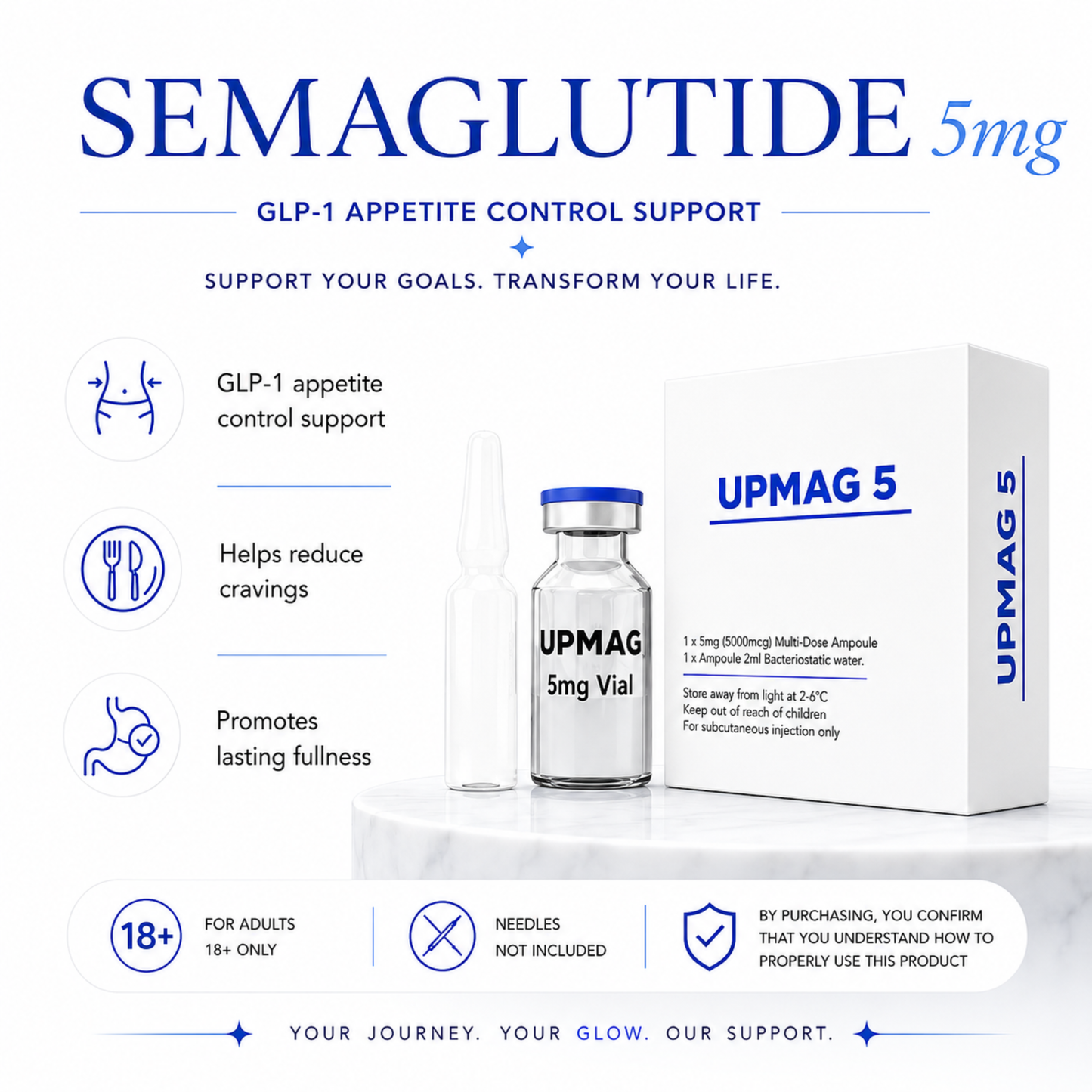 Semaglutide 5mg | Self-Mix Vial
